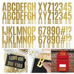 New Color Morandi Alphabet Letter Stickers 100 Pcs 6 Sheets 2.5 Inch Big Letter Stickers DIY Book Diary Stationery Decor Sticker