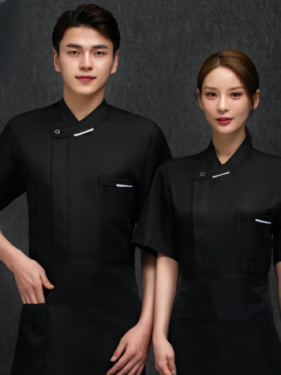 

ort Sve Work orms for Men Women Kitchen Baking Decorators Restaurant Hotel Ba Kitchen Summer Clothes M Fem W...