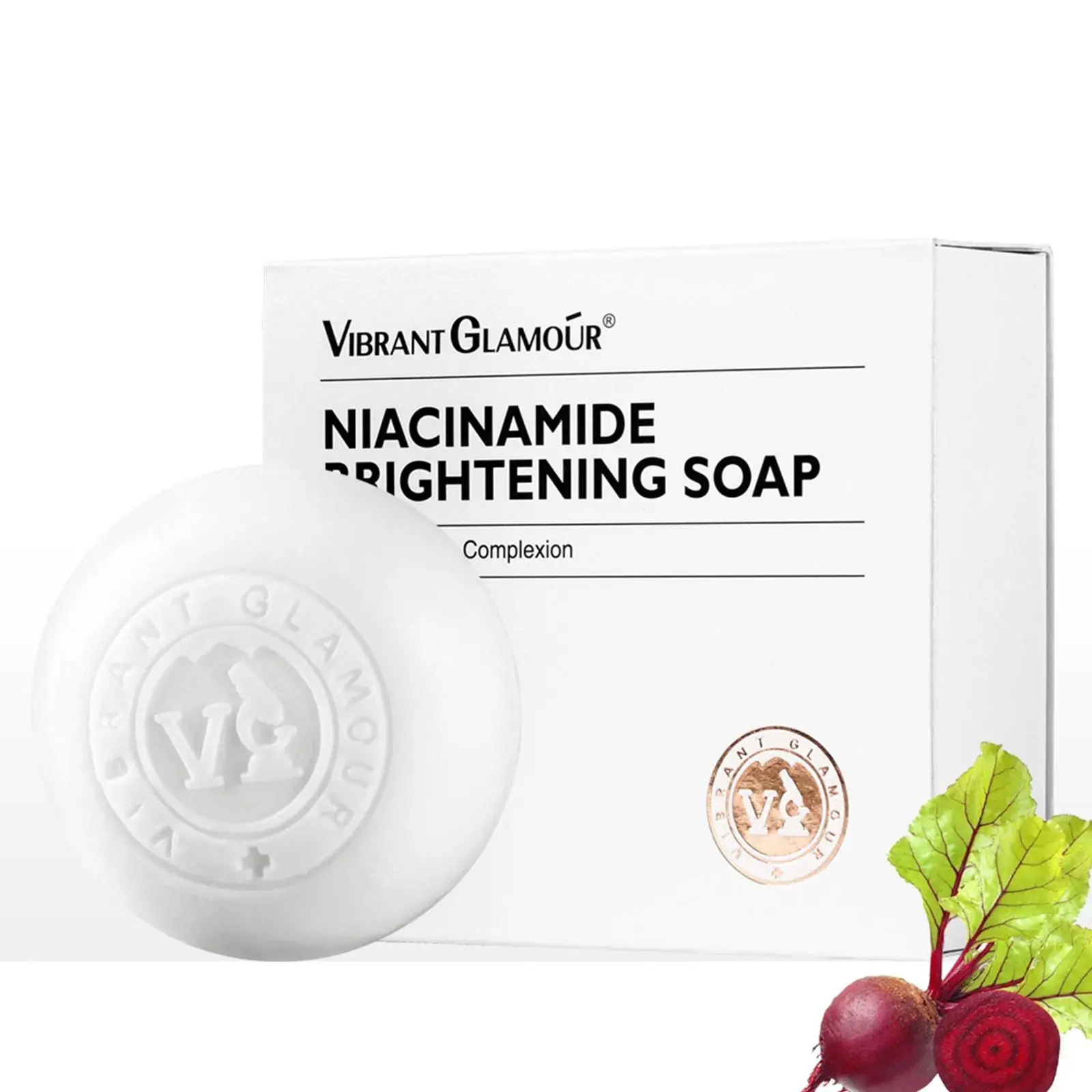 

Sdotter Niacinamide Whitening Soap Deep Cleansing Exfoliator Facial Cleanser Body Wash Bath Bleaching Skin Care 100g