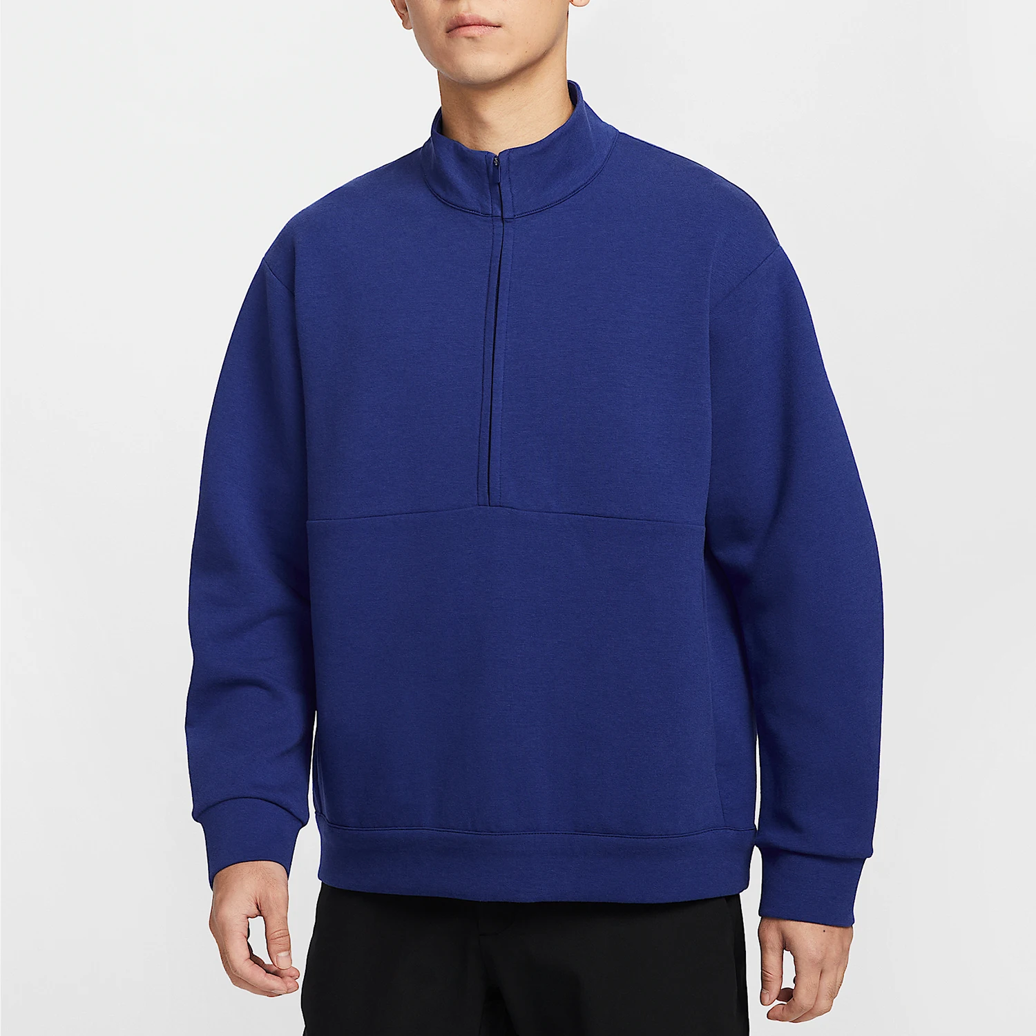 nike-authentic-spring-new-men's-training-half-zipper-stand-up-hoodie-hq6954-455