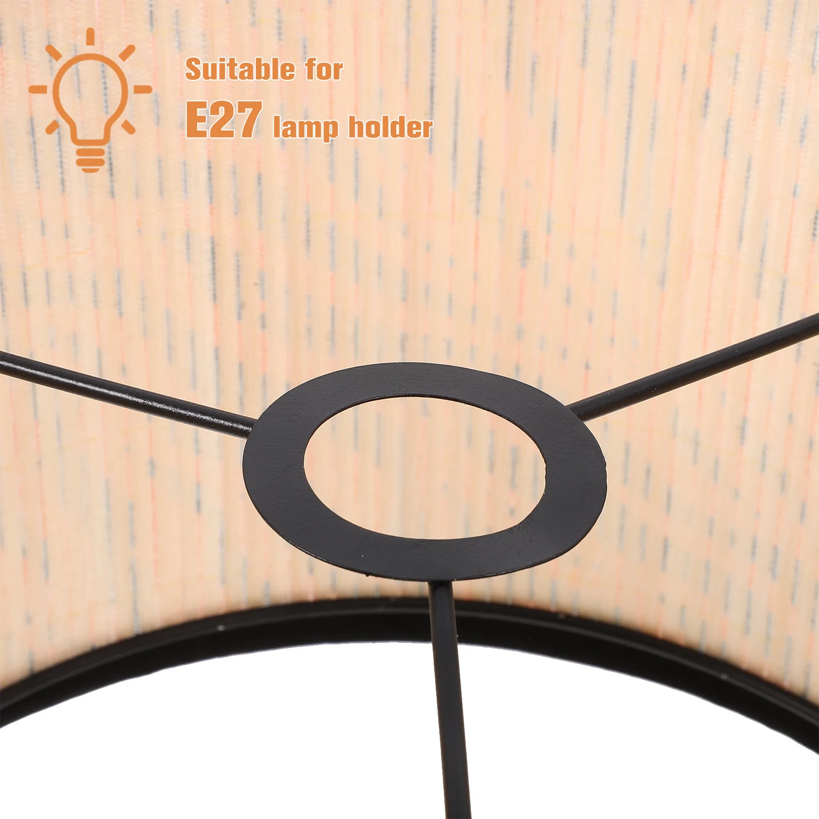 

1pcs Bamboo Lamp Shade Patterned Replacement For Table Desk Floor Lamp Decorative Cover Indoor Lighting Fixture