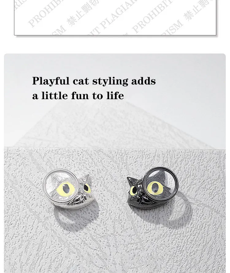 Curious Cat Stud Earrings 9 Curious Cat Stud Earrings S5d0123efe931479882c6db7264c9d28a3