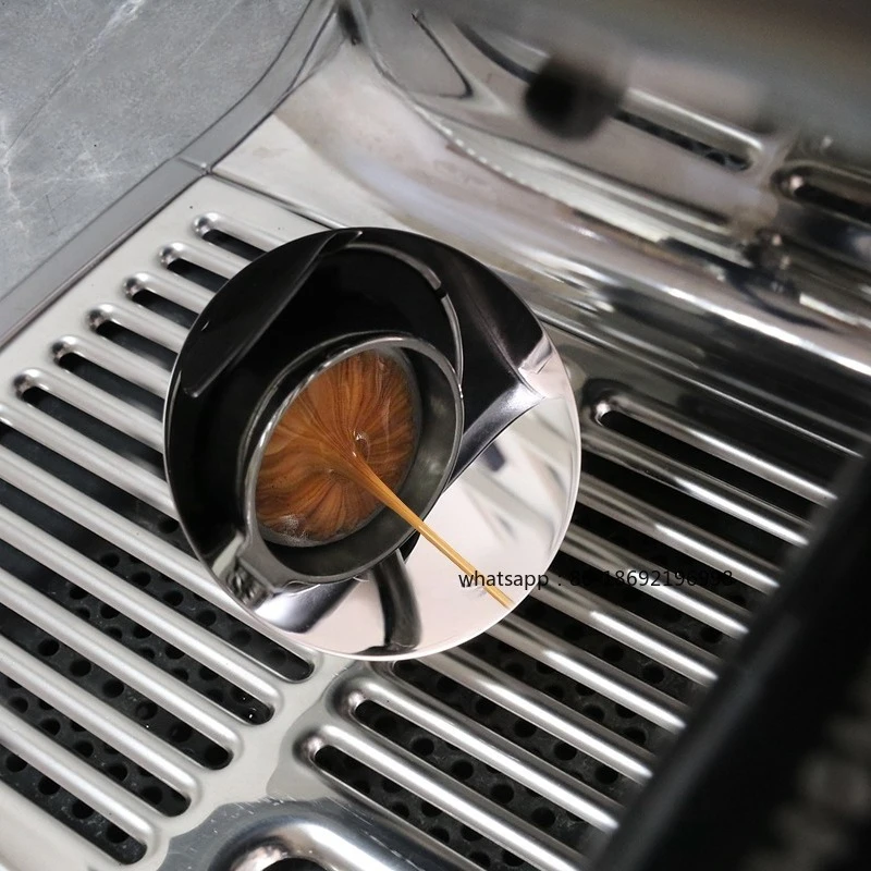 

Зеркальный портафильтр из нержавеющей стали для наблюдения за потоком эспрессо, магнитный, аксессуары для кофе, инструменты бариста