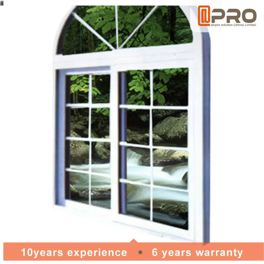 Hot Sale New Design Window Grills Style Vertical Sliding European Aluminium Sliding Window French Type Aluminium Sliding Windows