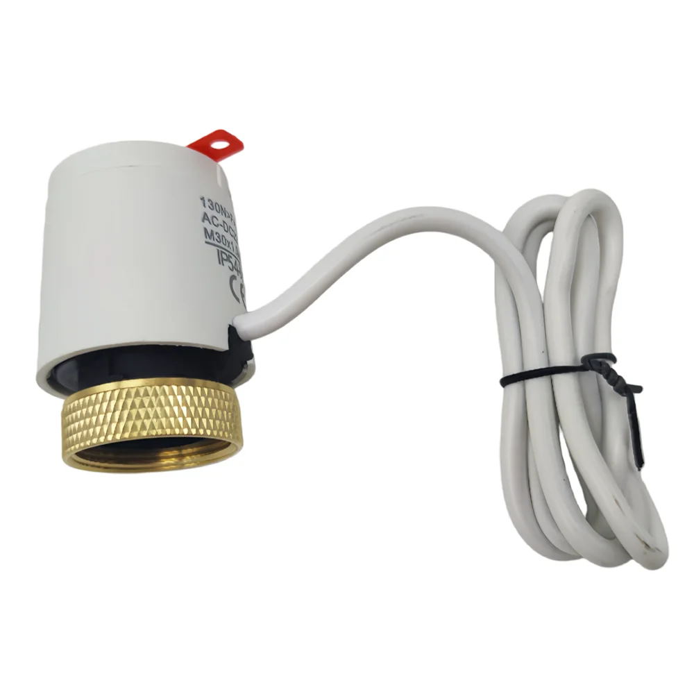 AC 230V Normally Closed Electric Actuator for Water Underfloor Heating Thermostatic Actuator NC 1PC