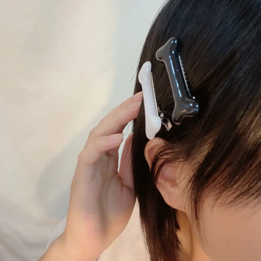 

Punk Hair Band Hair Accessories Lovely Fashion Dog Bone Design Hair Clips Hairpin Barrettes Headwear