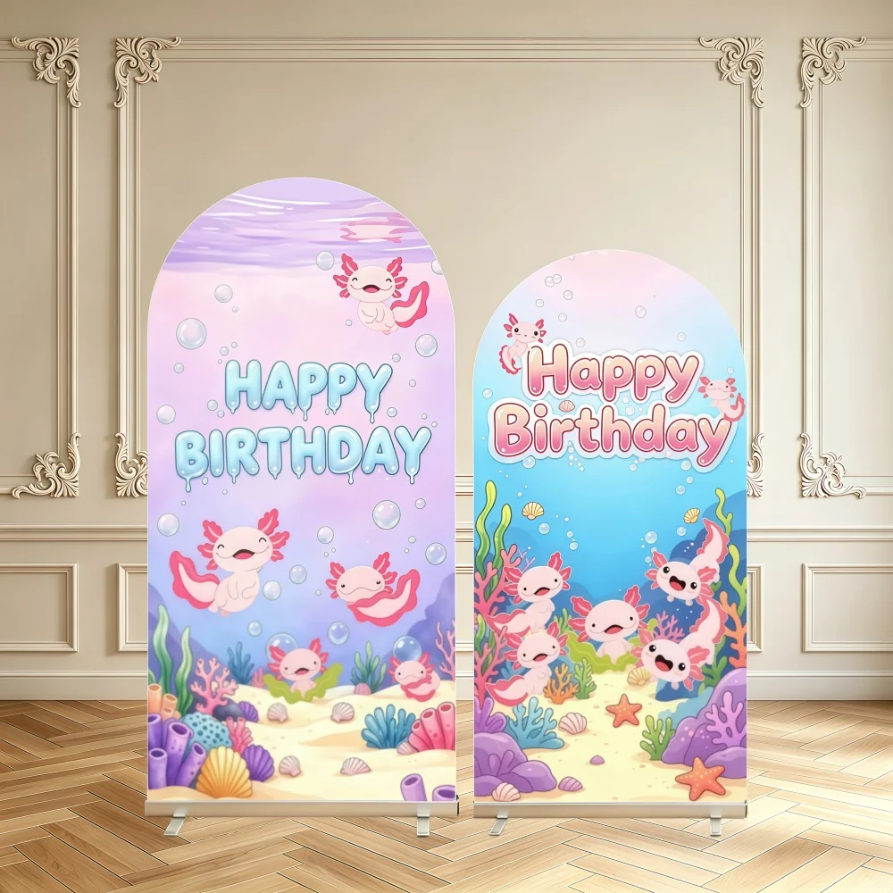 Custom Double Sided Arch Cover Backdrop Free Design Images for Baby Shower Wedding Birthday Party Decoration Photo Background