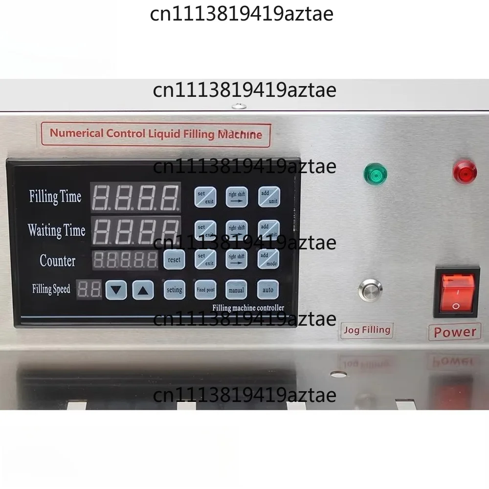 Semi-automatic digital gear pump spray pocket small juice milk filling machine 100ml liquid nozzle plastic bag
