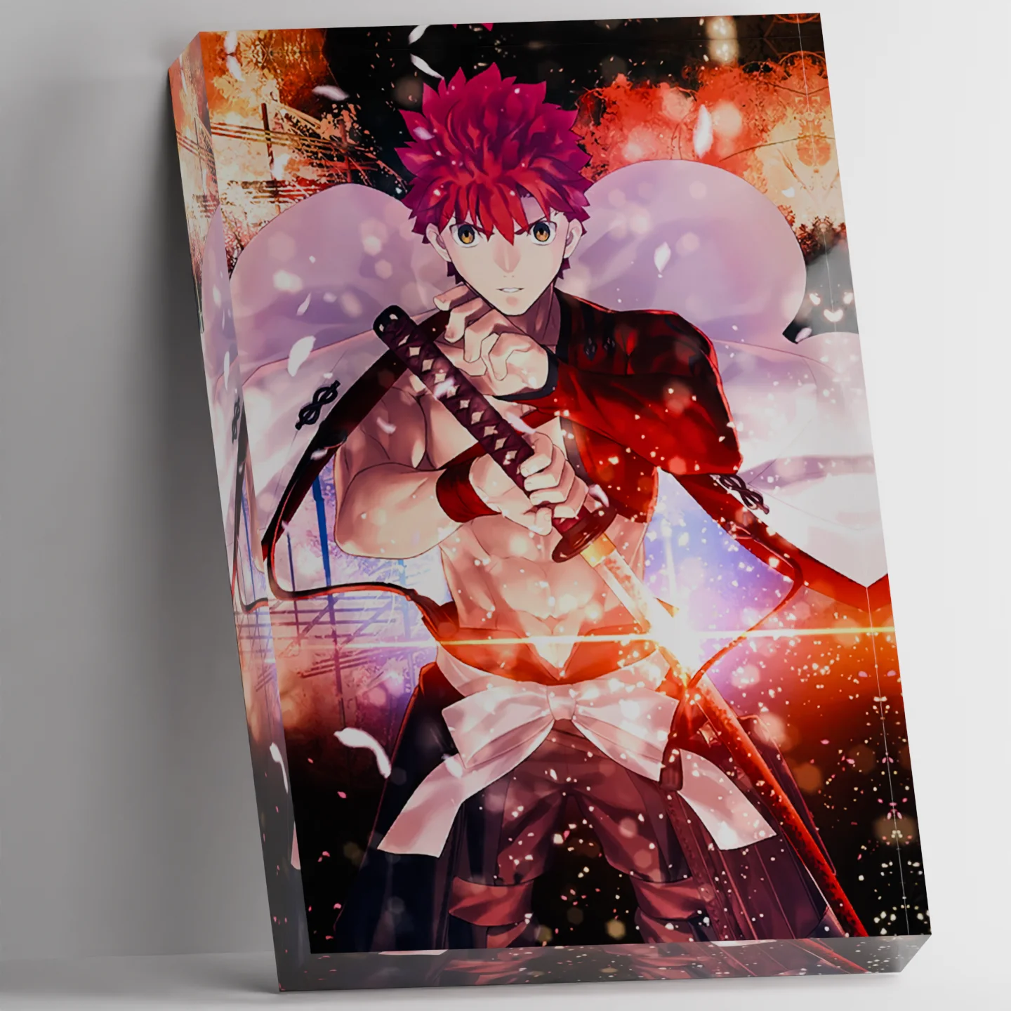 

Custom 3D Acrylic Photo Block Fate Grand Order EMIYA Archer FGO Figure Stand Cubo Holografico Print Your Image Desk Decor