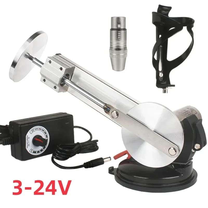 BB 65mm Mini Telescopic Linear Actuator 3-24V DC Table Reciprocating Mechanism Motor Stroke 3XLR Connector Linear Actuator Motor
