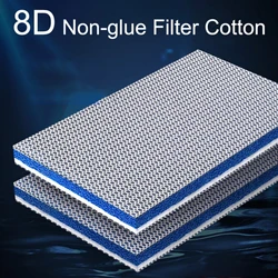 Aquarium 8D Sponge Fish Pond Filter Cotton Cleaning Purifier Water Purification Without Gel Cotton Filter Medium Cotton