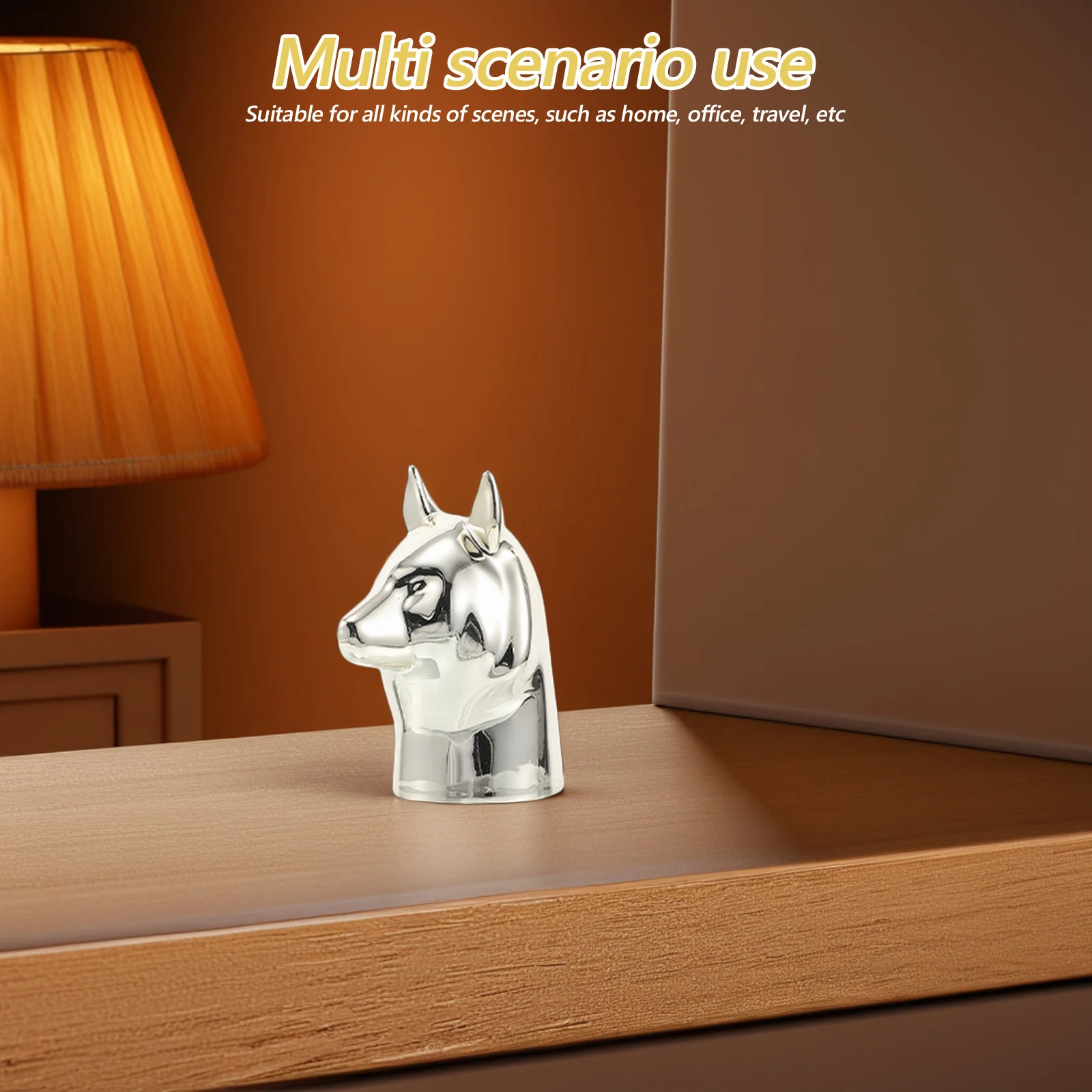 5 szt. Korków do flakonów na perfumy w kształcie lisa, eleganckie złote zatrzaski, zamienne nakładki do samodzielnego wykonania akcesoriów do flakonów na perfumy, puste butelki.