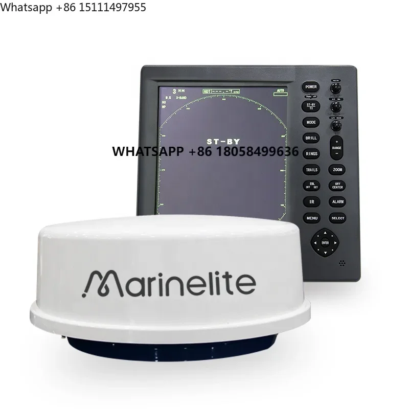 10 Lcd Maritime Boat radar Sea radar Satellite Radars for Fishing Boats