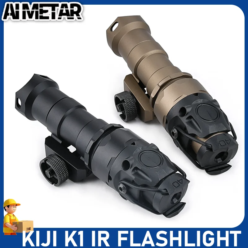 

KIJI K1 PRO IR Flashlight Tactical Scout Light M300A M600C Highpower Airsoft accessories