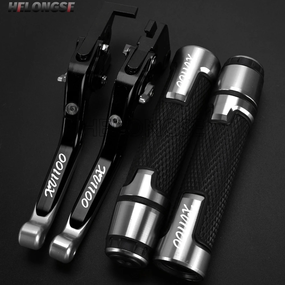 

FOR YAMAHA XV1100 XV 1100 VIRAGO 1989-1998 1997 1996 Adjustable Brake Clutch Levers Handlebar Motorcycle Handle Hand Grips Ends