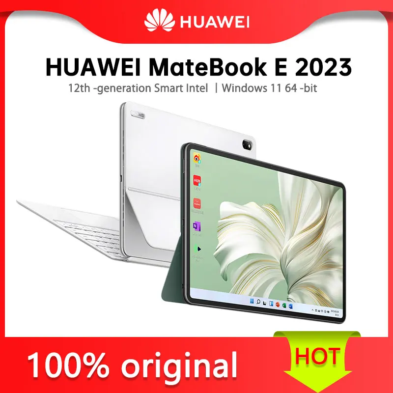 Huawei Matebook E 12.6 Inch 2023 Tablet Notebook Twee-In-Één Systeem 12e Generatie Intel Windows 11