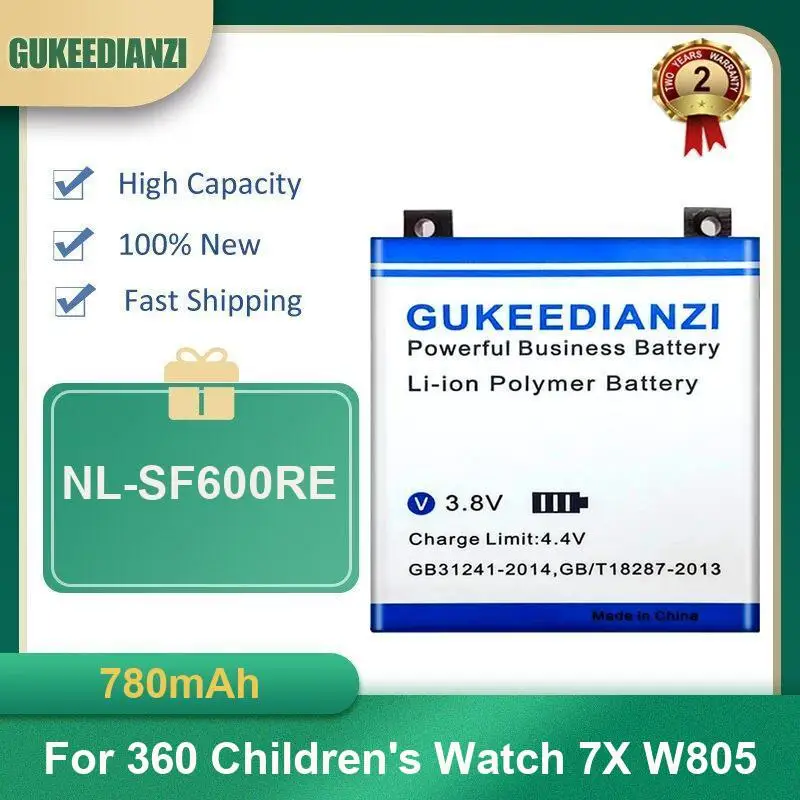 Battery For 360 8X P1 W920 SE5 W901 W910 W907 W915/For Kido K3 K3S F2 V5 watch 7X W805