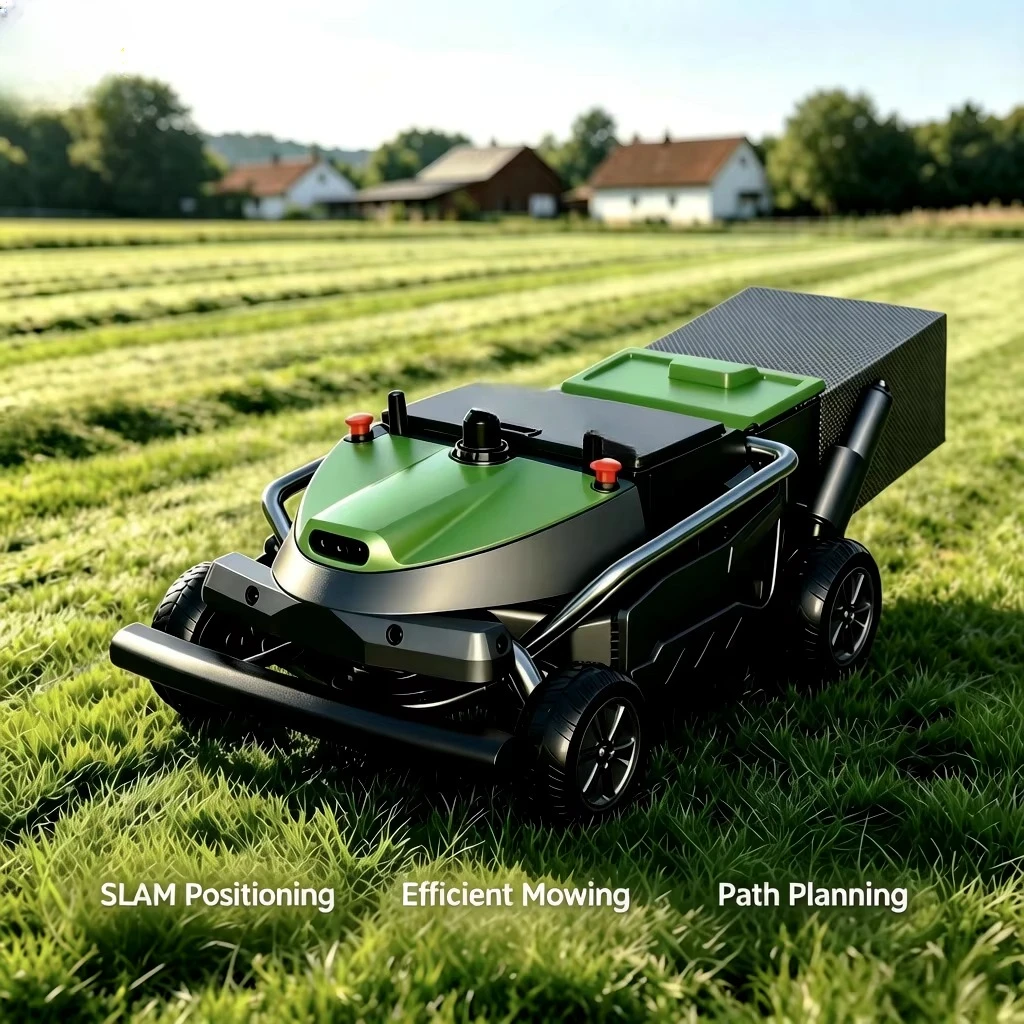 Lawn Mower Grass Cutting Agricultural Machinery Farm Orchard Villa Garden