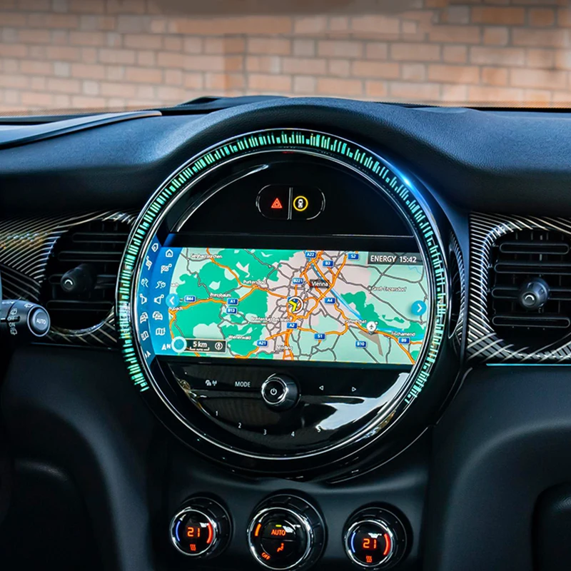 Car Central Control Display Screen Modification Cover Ring 8.8inch 6.5inch For BMW MINI Cooper S JCW F55 F56 F57 Car Accessories