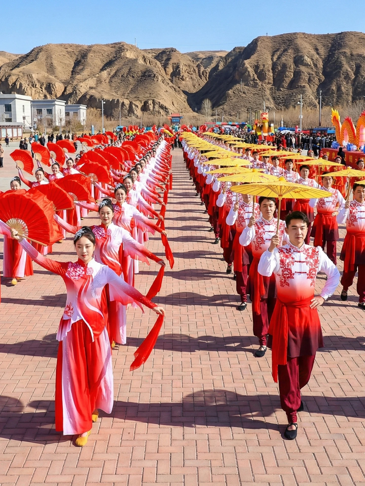 

Classical Dance Costume Northeast Yangge Waist Drum Festive National Sle Performance Clothes Tujia Women's Traditional Ethn...