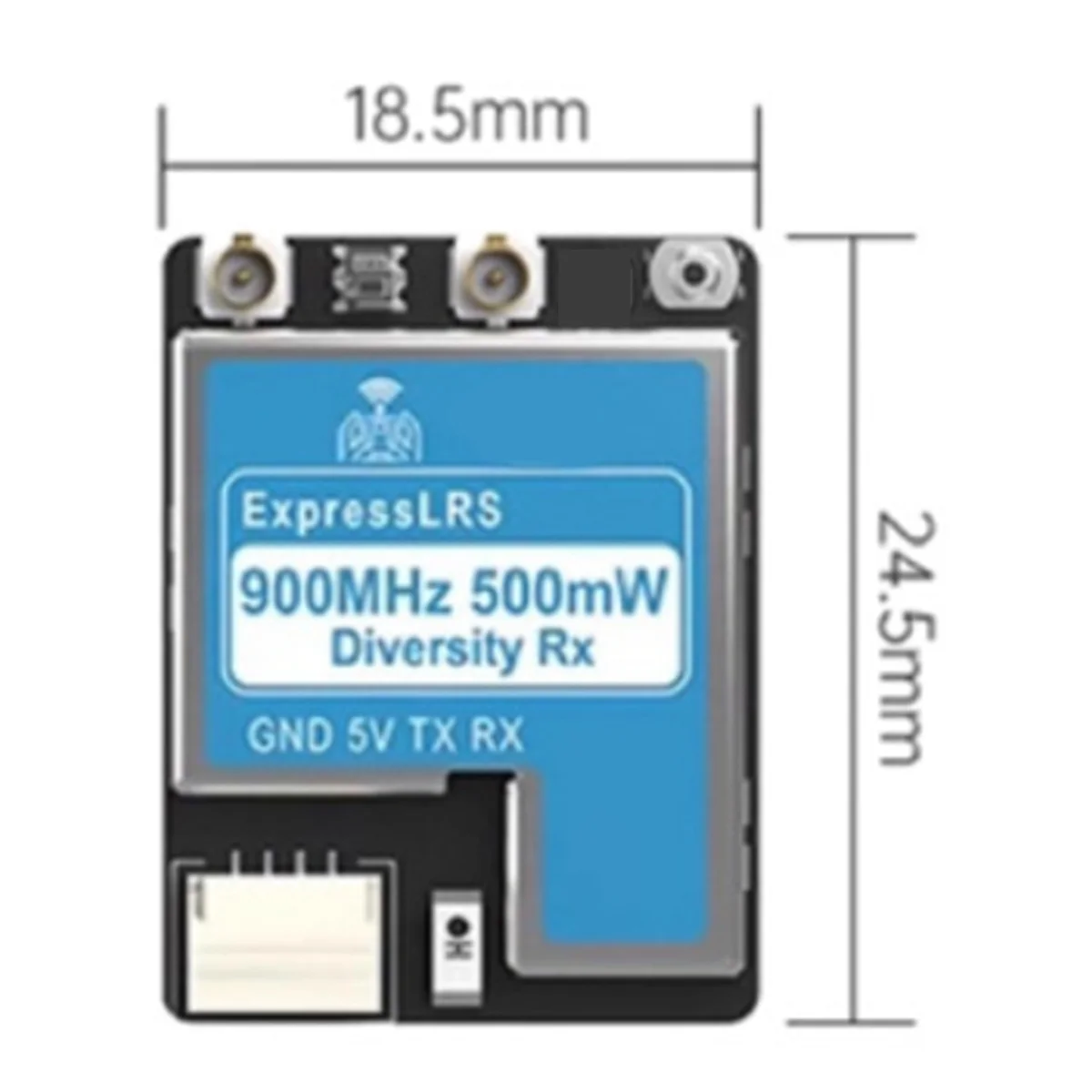 

Для IFlight ELRS 868/915 МГц приемник True Diversity RX FPV VRX двойной антенный приемник 220 мм для FPV DroneJADD