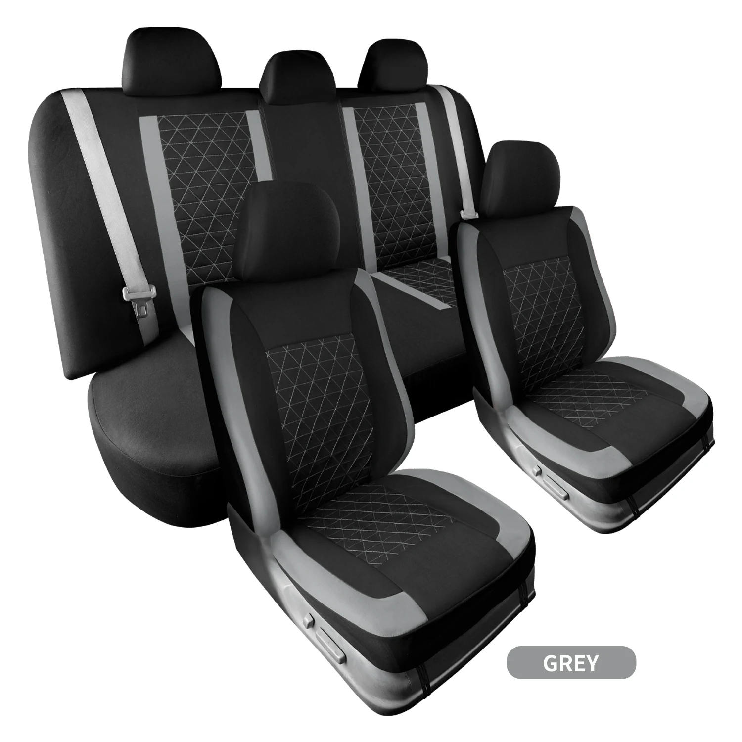 

5 Seat Diamond Shaped Cloth Car Seat Cover for ACURA All Car Models MDX Astra RDX CDX ZDX RL TL RSX Car Accessories