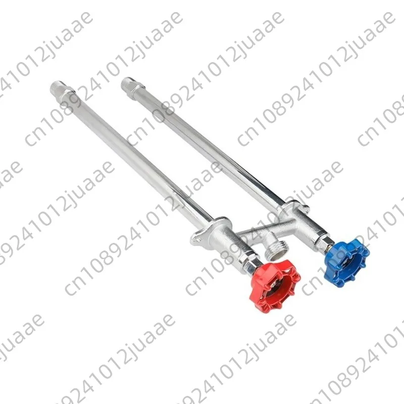 

Frost Free Outdoor Faucet Supply Hot and Cold 12 Inch Hose Bib Antifreeze Hose Bib