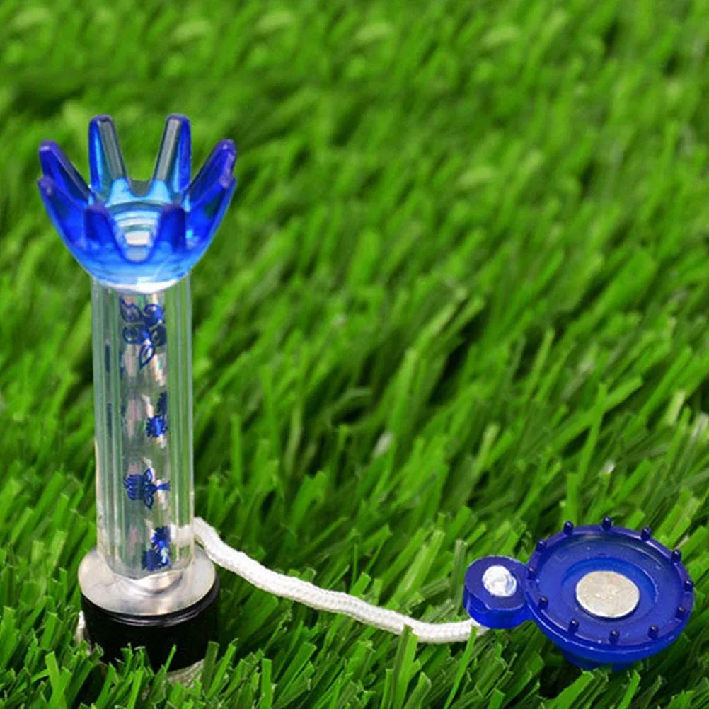 2Pcs Golf Ball Tees Plastic Premium Lightweight Golfing Supplies for Consistent Swing Practice Training Aid Equipment