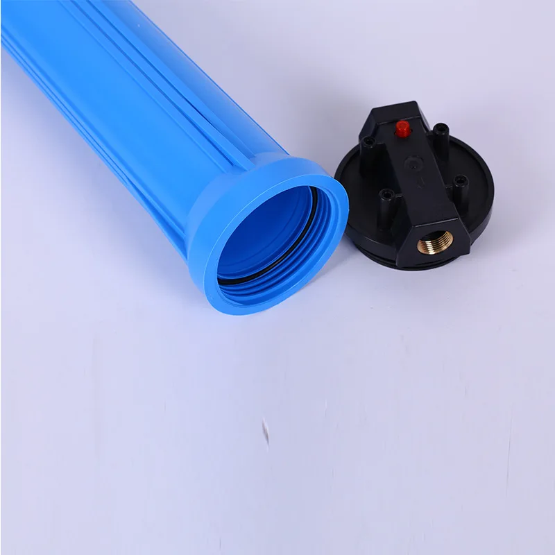 20inch Blue Filter Bottle Large Flow Pre-Pipe Filtration 1/2\