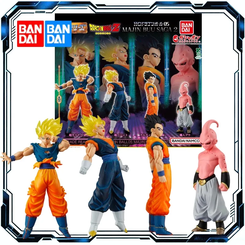 Bandai Gashapon HG High Dragon Ball Z 05 Majin Buu Saga 2 Set Completo Super Saiyan Goku Vegito Gohan Majin Buu Coleccionable