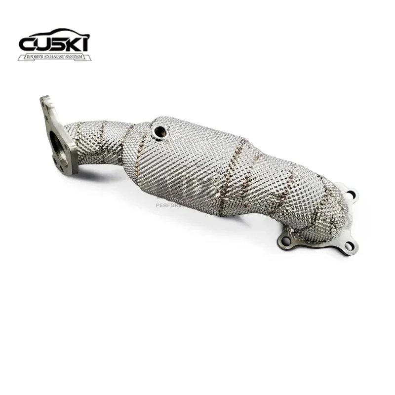 High Flow Exhaust Downpipe Applicable to Acura CDX 1.5T quality stainless steel Exhaust Modification Car Exhaust pipe