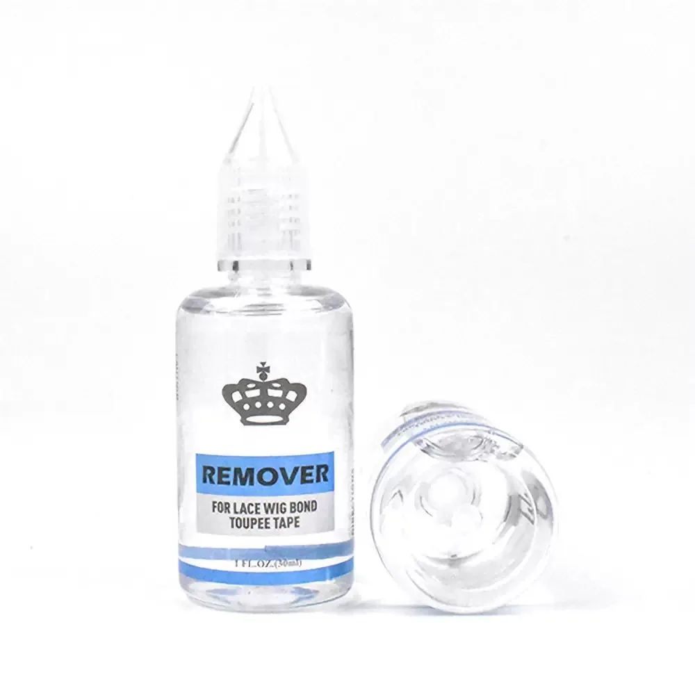 Penghilang Lem Wig untuk Renda 30Ml Penghilang Bening Harga Grosir Perekat Lem Rambut Penghilang Cepat, Pita Wig, Lem Ekstensi Dua Sisi