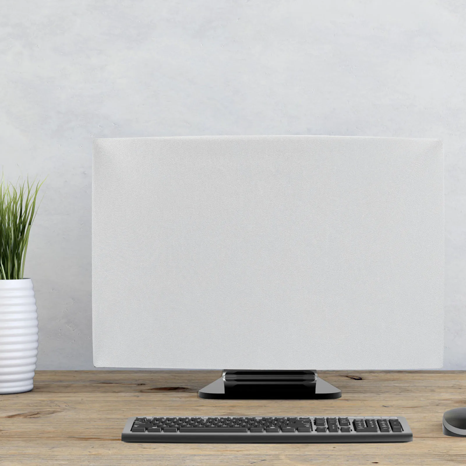 

Computer Monitor Screen Dust Cover 21inch Elastic Stretchy Sleeve Protective Guard for Home Office Monitor Screen Protector