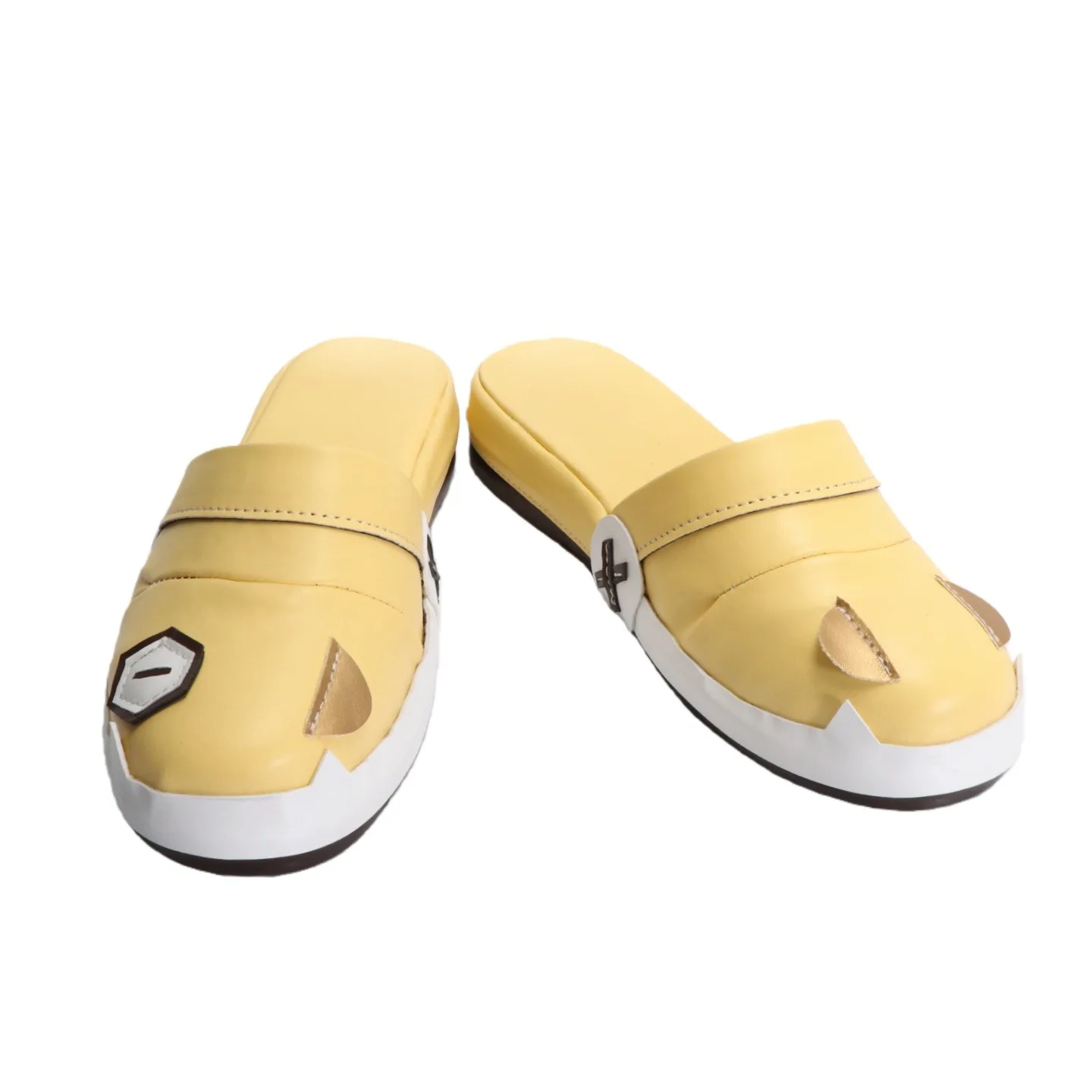 아이노 코스프레 신발 게임 겐신 임팩트 코스프레 소품 귀여운 노란색 슬리퍼 할로윈 카니발 파티 부츠 맞춤 제작