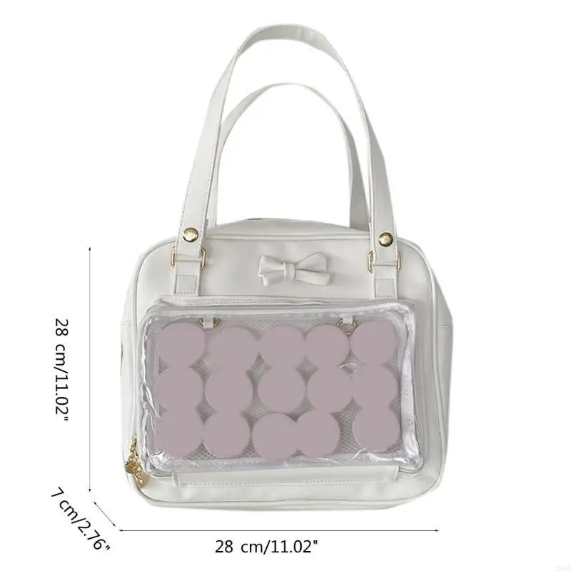 2023 حقيبة كروسبودي للفتيات في سن المراهقة سعة كبيرة حمل حقيبة JK موحدة حقيبة يد حقيبة مدرسية تنوعا حقيبة ساعي حقائب الكتب 20CA