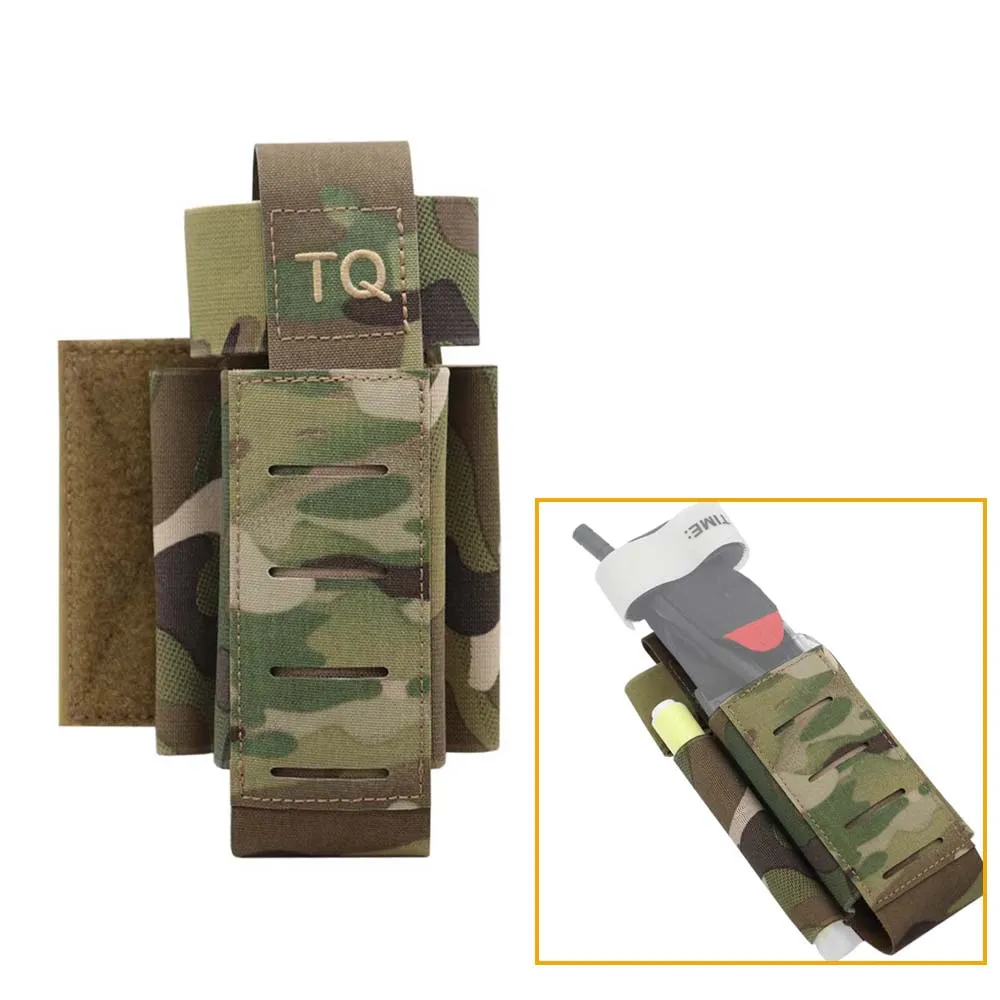 في الهواء الطلق التكتيكية عاصبة الحقيبة TQ حامل نشر سريع الصدمة عدة التخزين مع هوك حلقة لوحة ل الادسنس القتالية سترة صيد