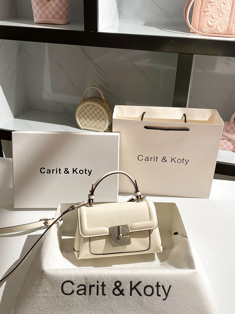 

Newly Trendy and Delicate Handbag with High Quality and Delicate Lock Design Women's Luxury and Top Crossbody Bag for Party