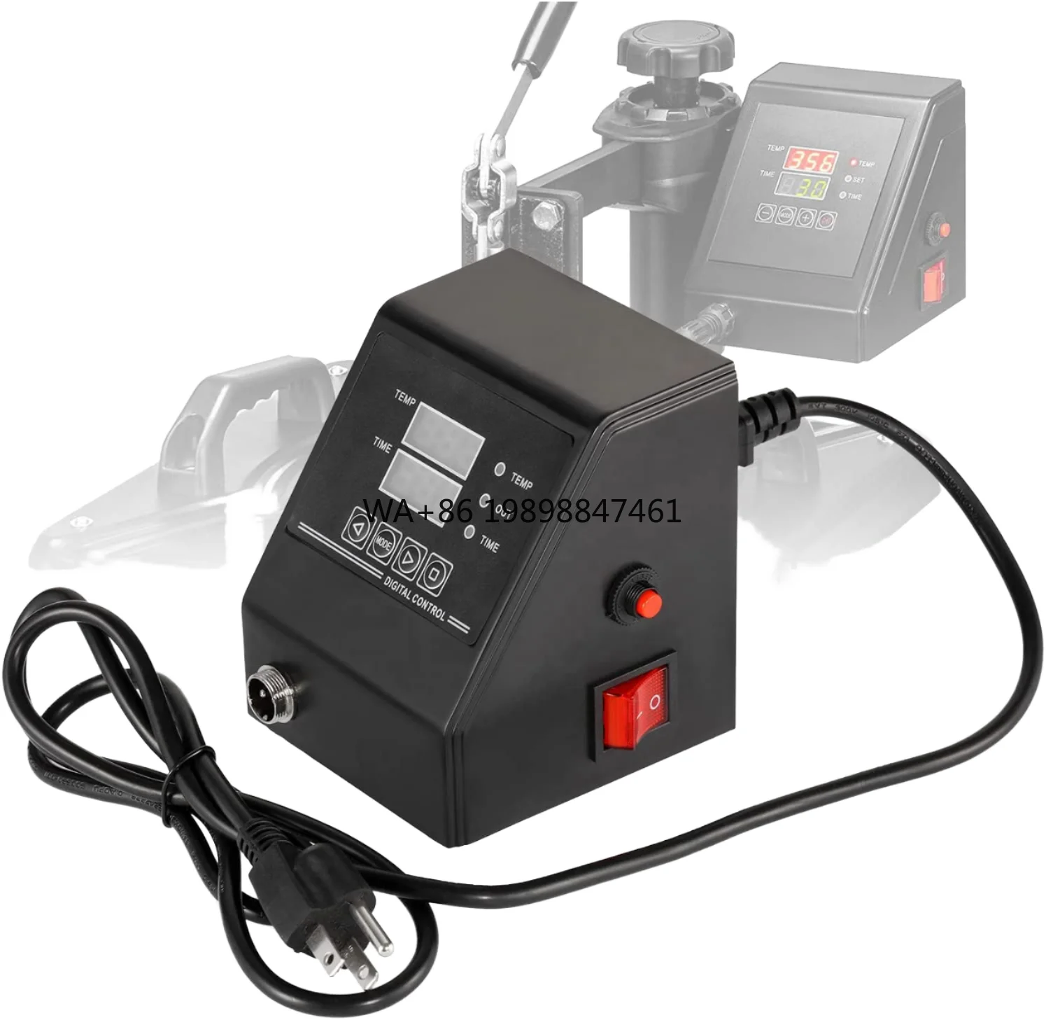 

Multifunctional Heat Press Transfer Machine Single Double Display with Temperature & Time Controller New 110V/220V Accessories