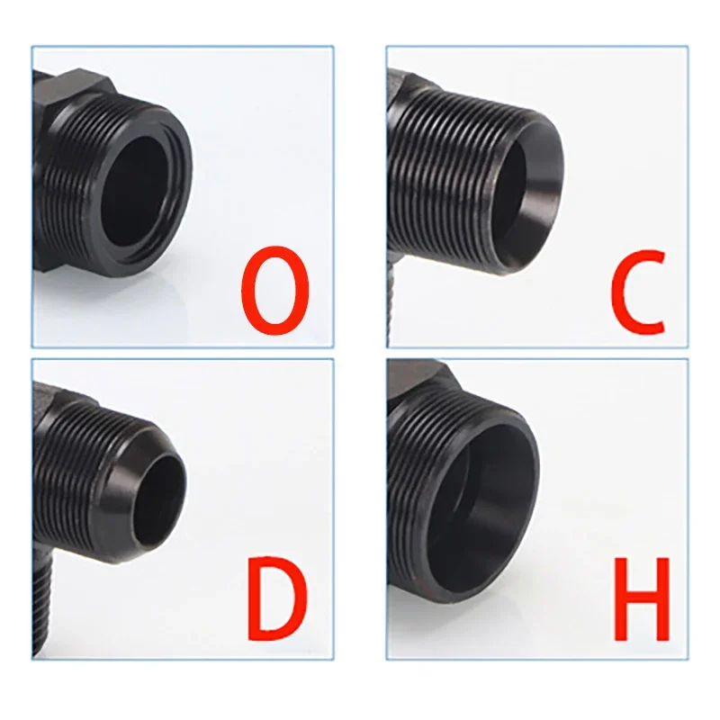 High Pressure Oil Pipe Hydraulic Fittings Inch to Metric Right Angle Elbow 90 Degree Connector 1/8 1/4 1/2 BSP Thread Connector
