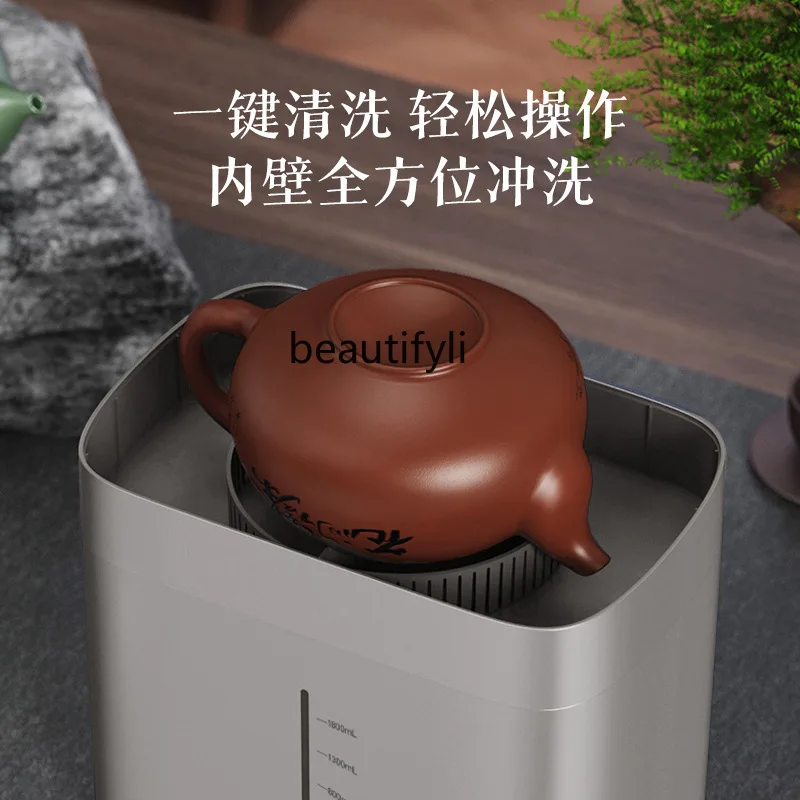 Smart cup washer, lazy one-click automatic tea set, cup washer, bar table, tea table, tea washer,   rinse machine