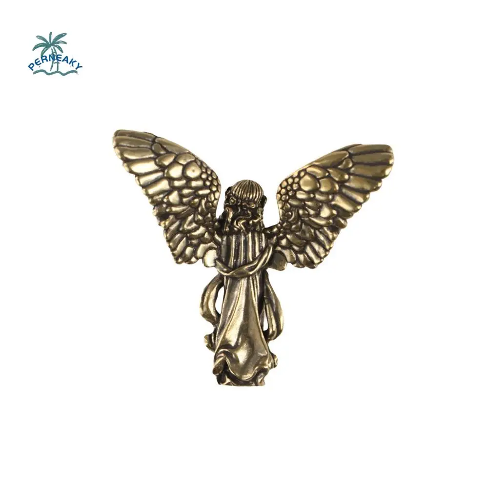 

Vintage Brass Angel Cupid Statue Cute Blessed Love Cupid Figurines Exquisite Handmade Guardian Angel Figurines