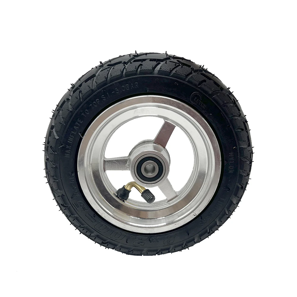 8x2.00-5 Wheel Tubeless Tire with Aluminum Alloy Rim for Kugoo C3 S3 S2 MINI Electric Scooter Pneumatic Wheels Modified Parts