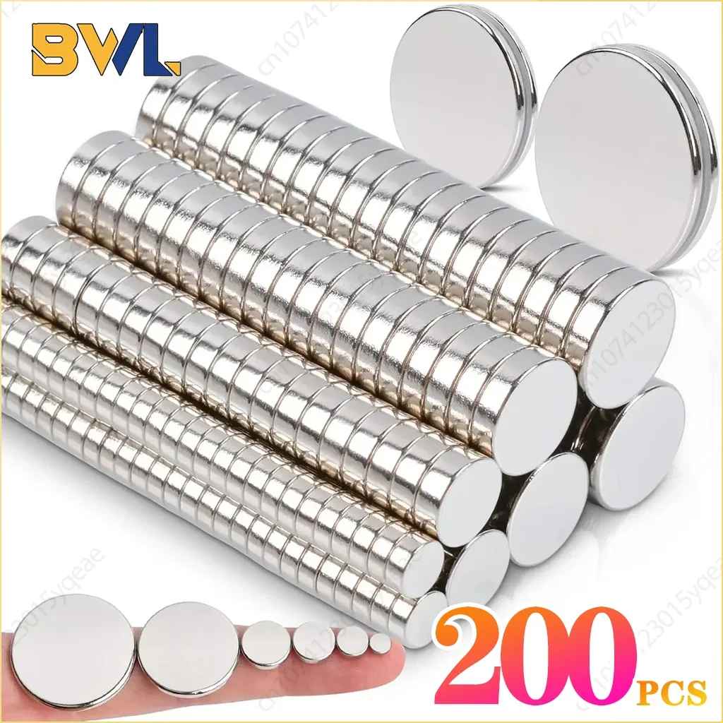 Small Round Magnets Strong Magnetic Neodymium Mini Column Magnet for Whiteboard Fridge Powerful Durable Multi-purpose DIY Crafts