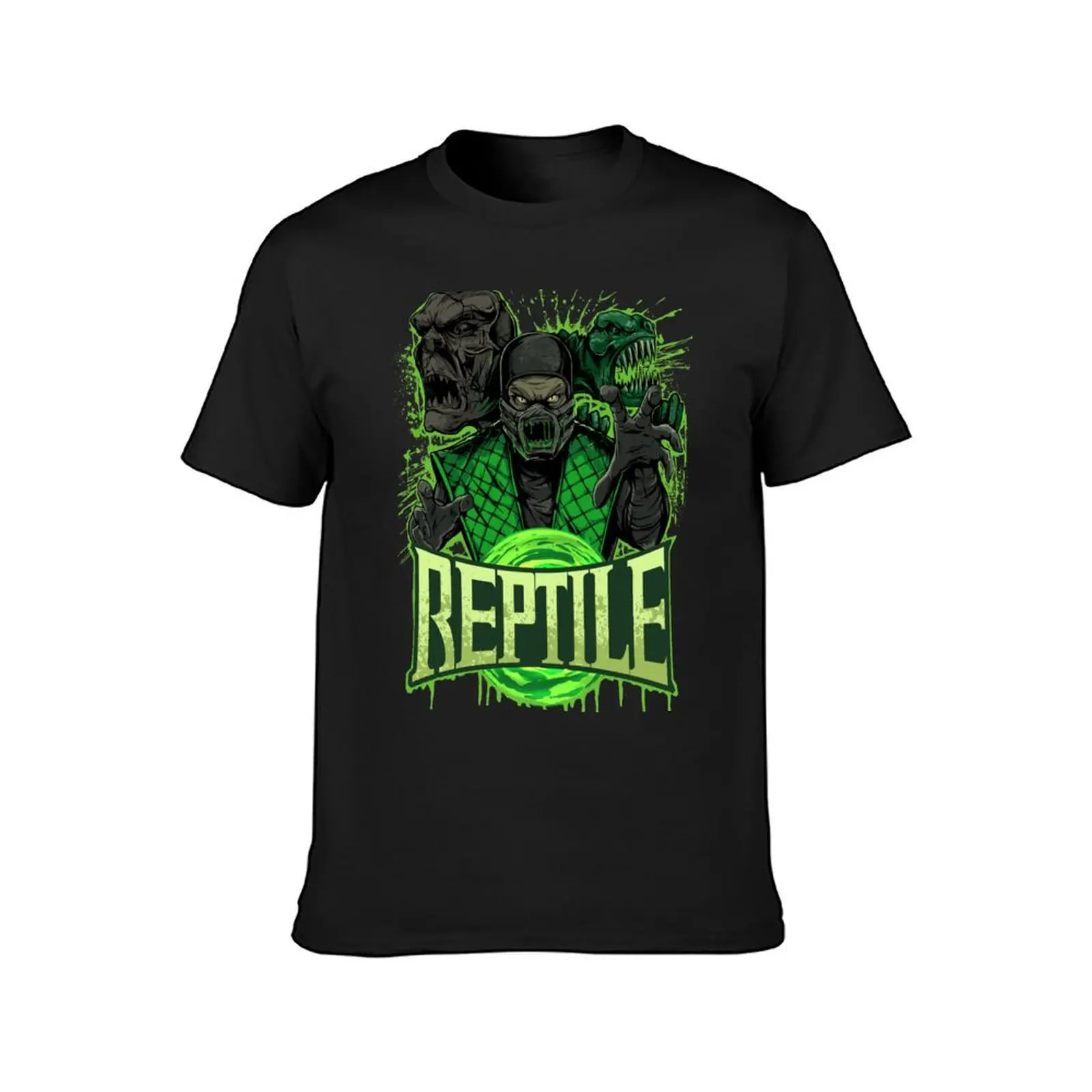 REPTILE T-Shirt cute tops shirts graphic tees summer clothes tees Men's t-shirt