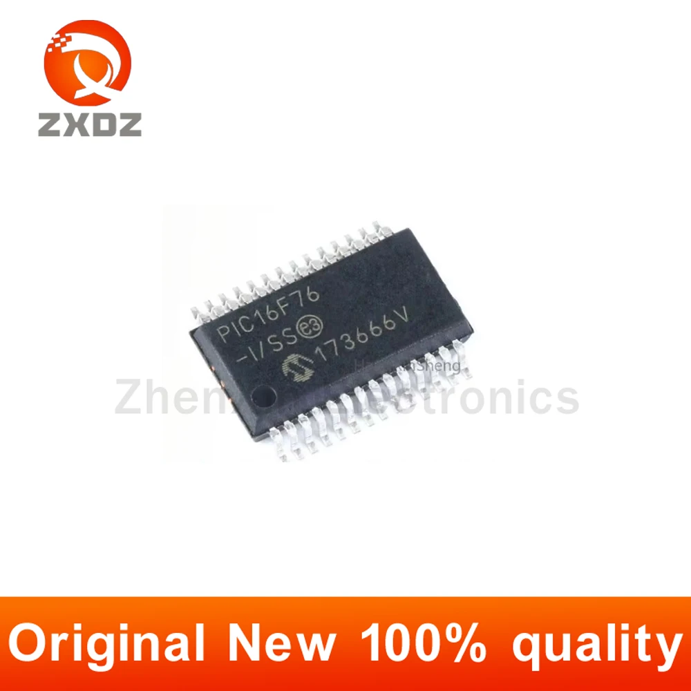 

10pcs/lot PIC16F76-I/SS microcontroller new original patch SSOP-28 SS 8-bit chip