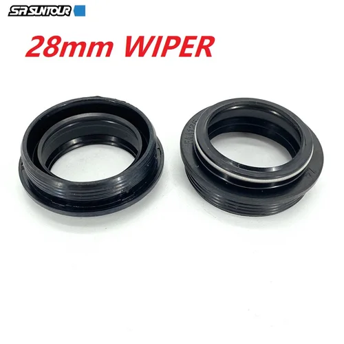 Piezas de reparación de horquilla delantera SR SUNTOUR XCT, limpiaparabrisas de 28mm, tubo de horquilla de 28mm, sello de aceite, anillo de sellado de polvo