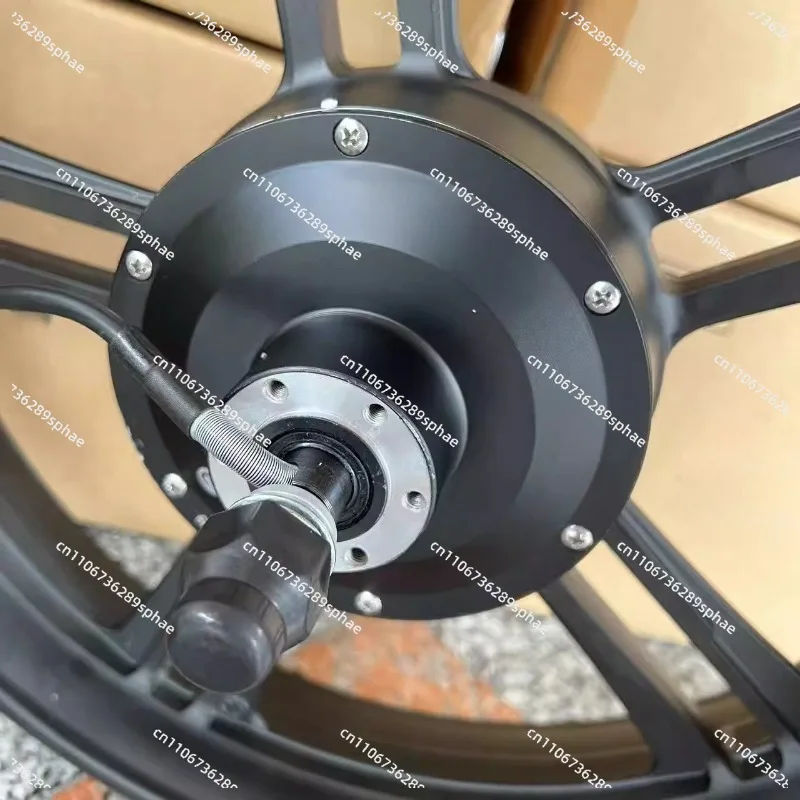 48V 750W 20 Inch Hub Motor with Sensor for Snowmobile/ATV/UTV Conversion Kit  Compatible with Waterproof Design