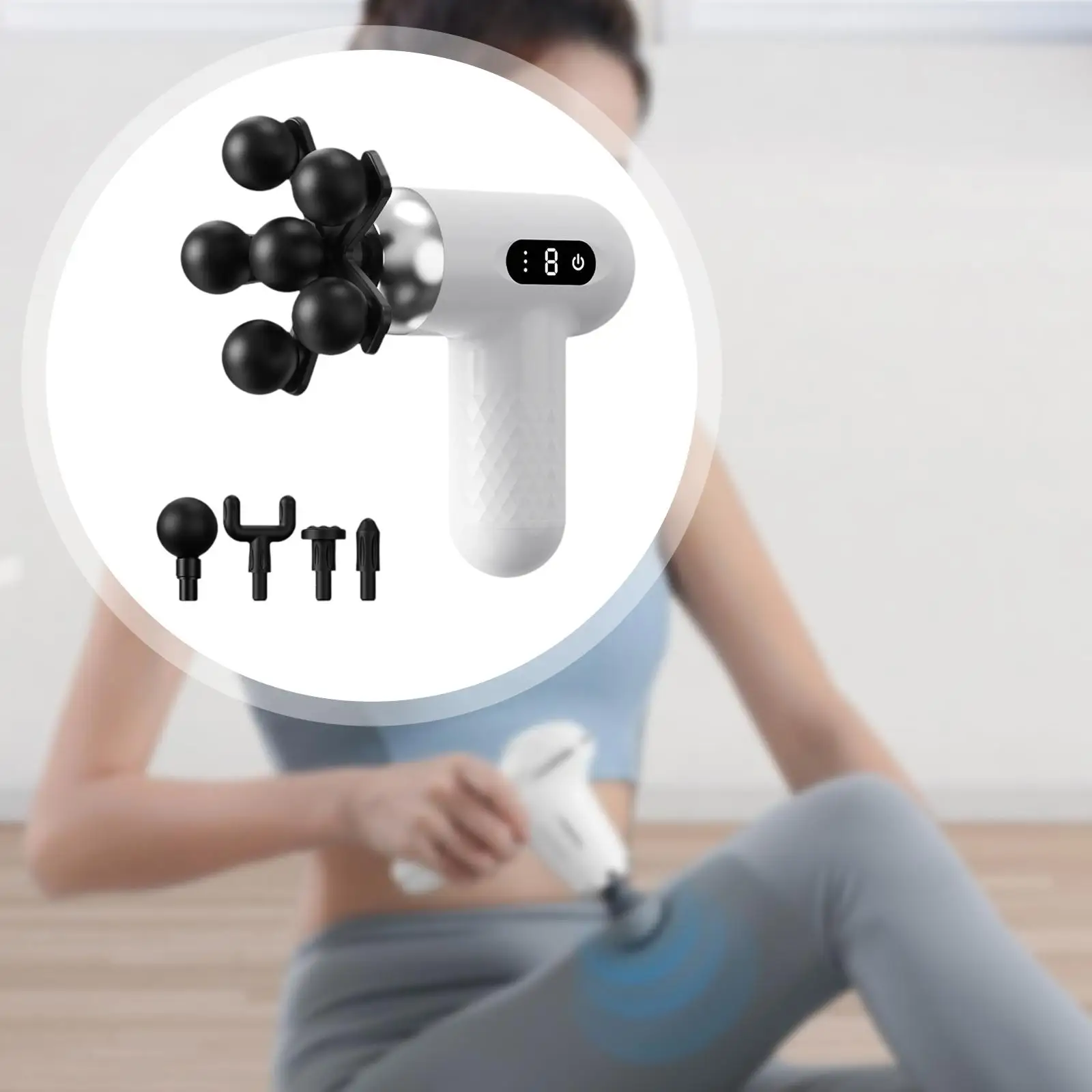 

Электрический массажер Strike Massage, легкий, 8 режимов, зарядка через USB, компактный размер, для массажа головы, тела, ног, шеи, для женщин и мужчин, подарок