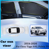 Car Windshield Visor For Chery Tiggo 9 / 8L Fulwin T9 2024-2026 Sunshade Coverage Heat Insulation UV Protection Auto Accessories