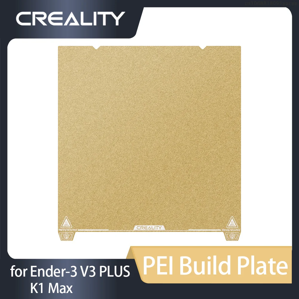 Creality Original Golden PEI Build Plate 315x310mm for Ender-3 V3 PLUS_K1 Max High Strength & Wear Resistance 3d Printer Parts